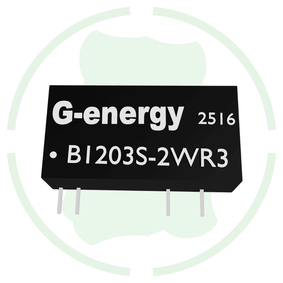 G-energy B1203S-2WR3 12V to 3.3V 2W 606mA DC to DC Converter IP68 Buck Converter