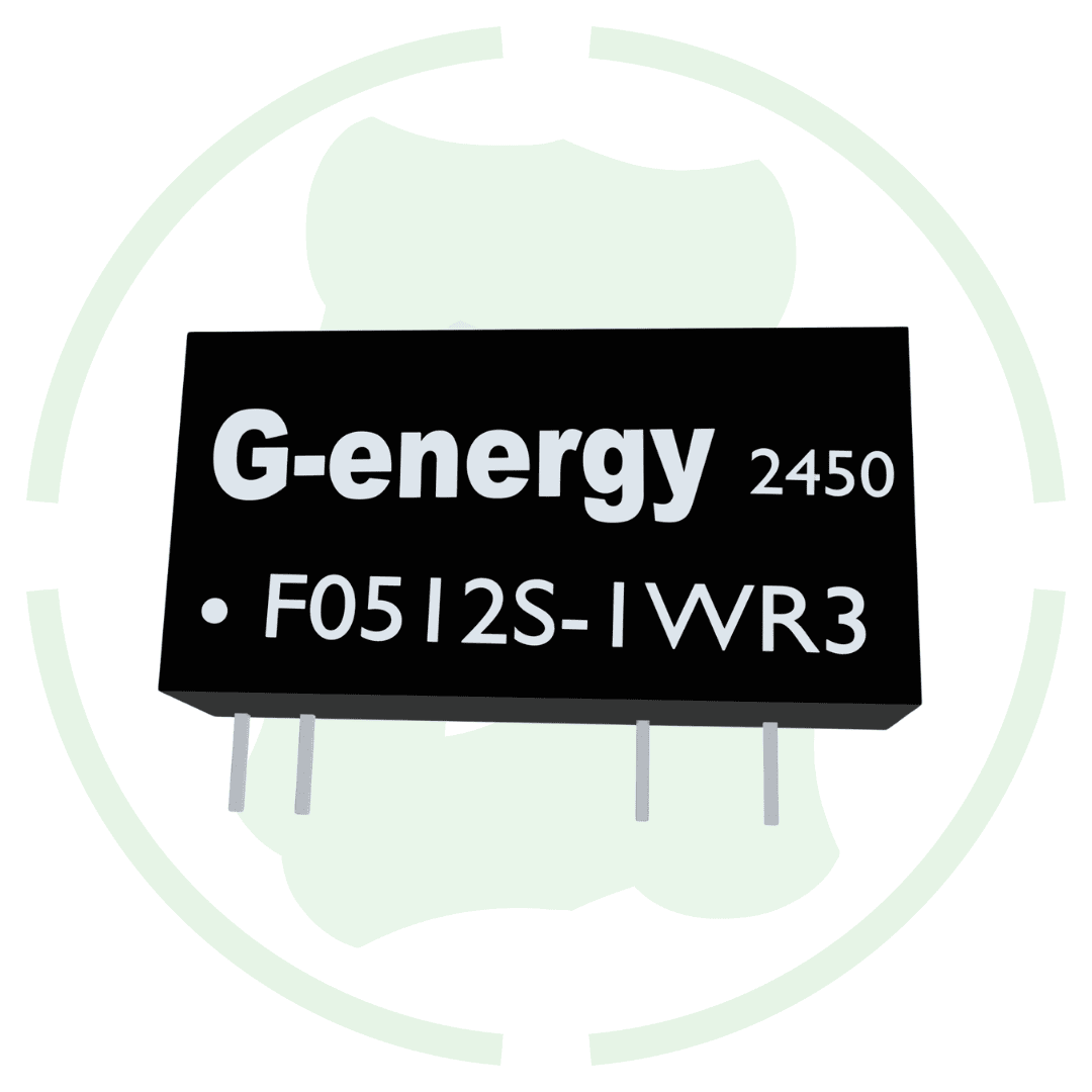 G-energy F0512S-1WR3 5V to 12V 83mA 1W Dc Dc Converter IP68 Step Up Converter