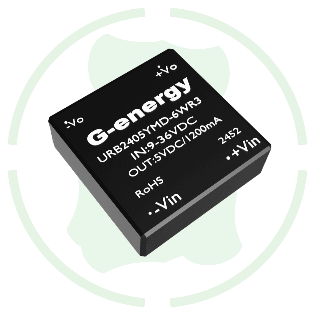 G energy URB2405YMD-6WR3 24V to 5V 1.2A 6W Dc Dc Converter IP68 Step Down Converter
