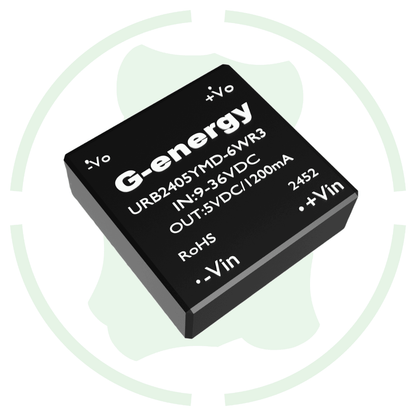 G energy URB2405YMD-6WR3 24V to 5V 1.2A 6W Dc Dc Converter IP68 Step Down Converter