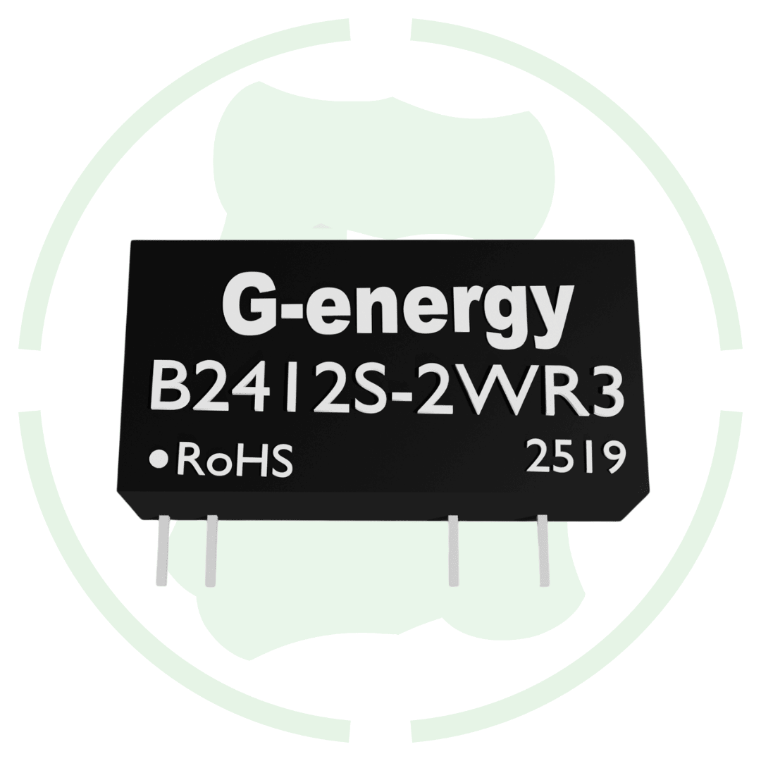 G energy B2412S-2WR3 24V to 12V 166mA 2W DC to DC Converter IP68 Step Down Converter