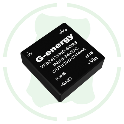 G Energy VRB2412YMD-5WR3 24V to 12V 416mA 5W DC to DC Converter IP68 Step Down Converter