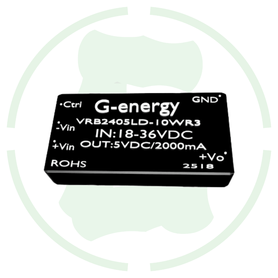 G-energy VRB2405LD-10WR3 24V to 5V 2000mA 10W DC To DC Converter IP68 Buck Converter