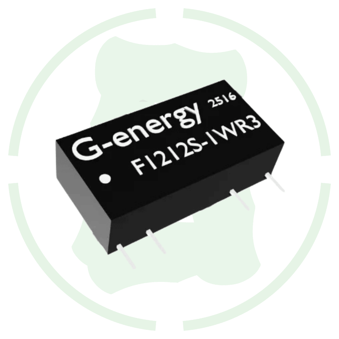 G Energy F1212S-1WR3 12V to 12V 83mA 1W Dc To Dc Converter IP67 Buck Boost Converter