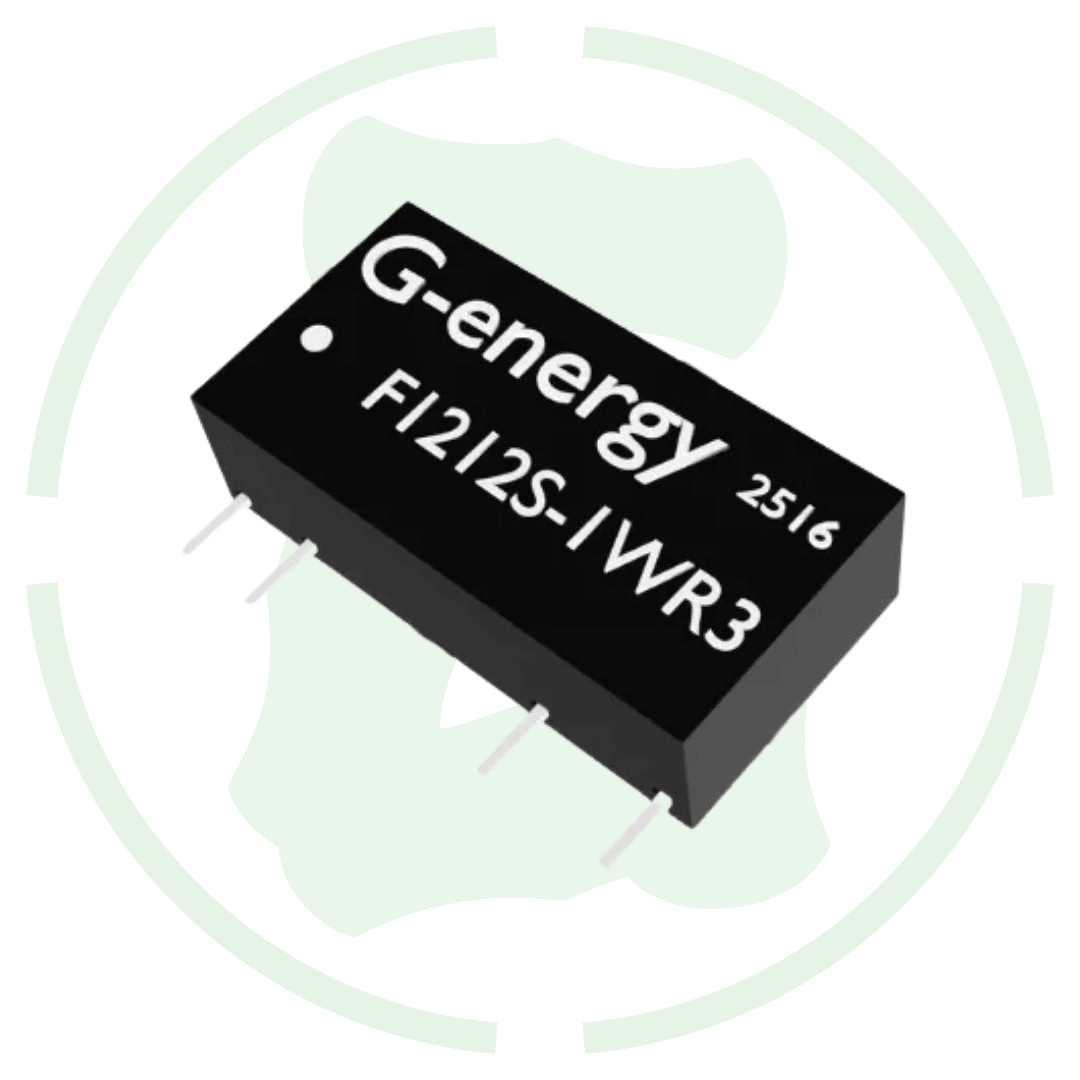 G Energy F1212S-1WR3 12V to 12V 83mA 1W Dc To Dc Converter IP67 Buck Boost Converter